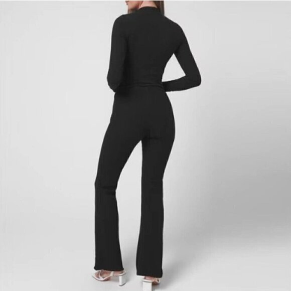 NWT Good American Double Knit Rib Slim Pant - Size 4 (XL) - Picture 10 of 11